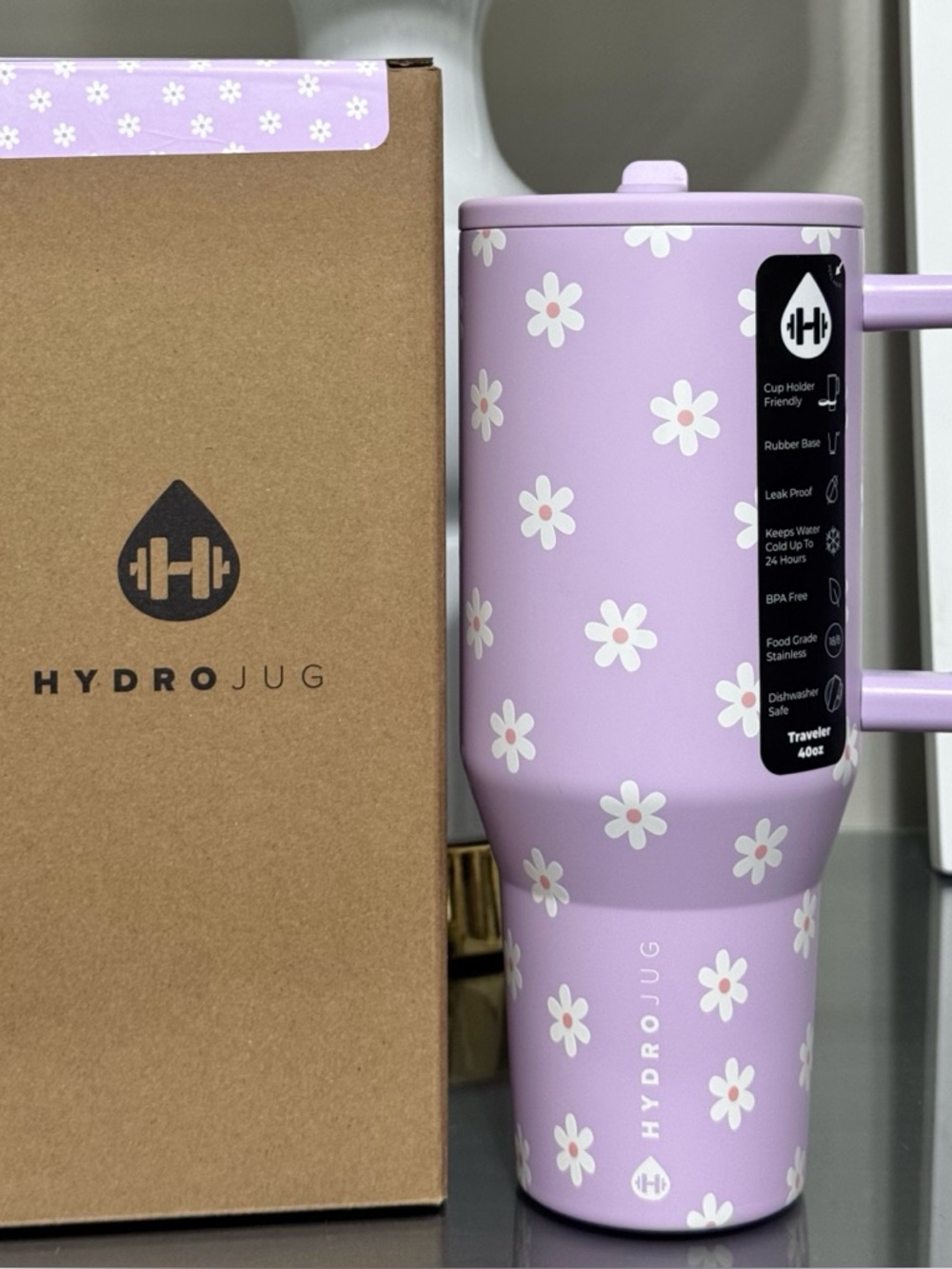 HydroJug 40oz Traveler, JANE